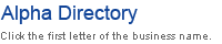 Alpha Web Directory